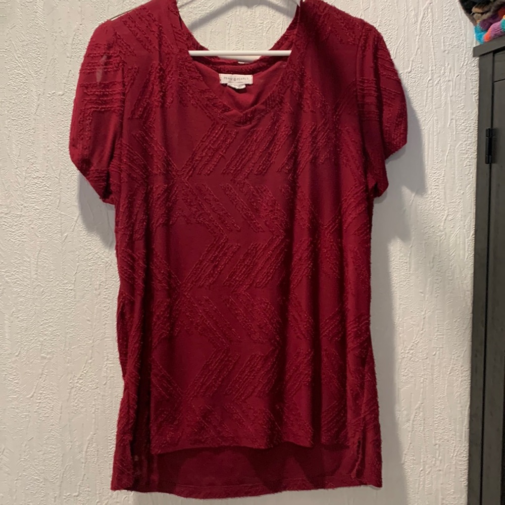 Short sleeve blouse